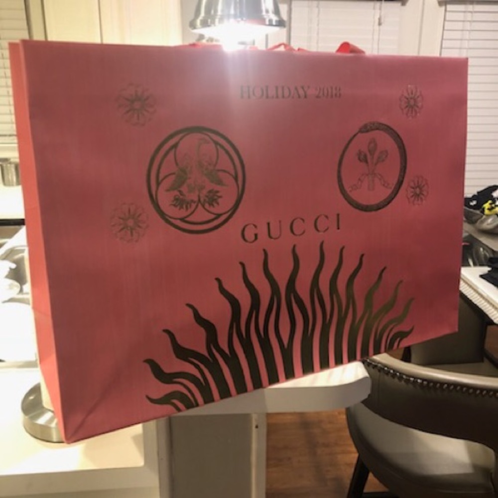 Limited Edition Gucci Holiday Shopping Bags